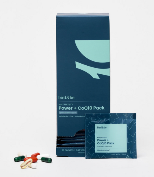bird & be - Male Fertility Power + CoQ10 Pack
